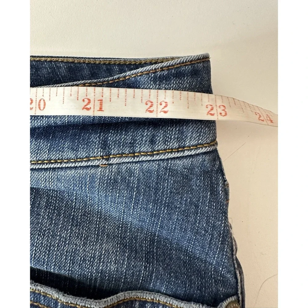 TORRID Denim Blue Jean High Rise‎ Shorts Women Plus Size 24 Stretch Classic